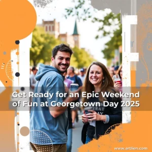 Artistic representation for Get Ready for an Epic Weekend of Fun at Georgetown Day 2025