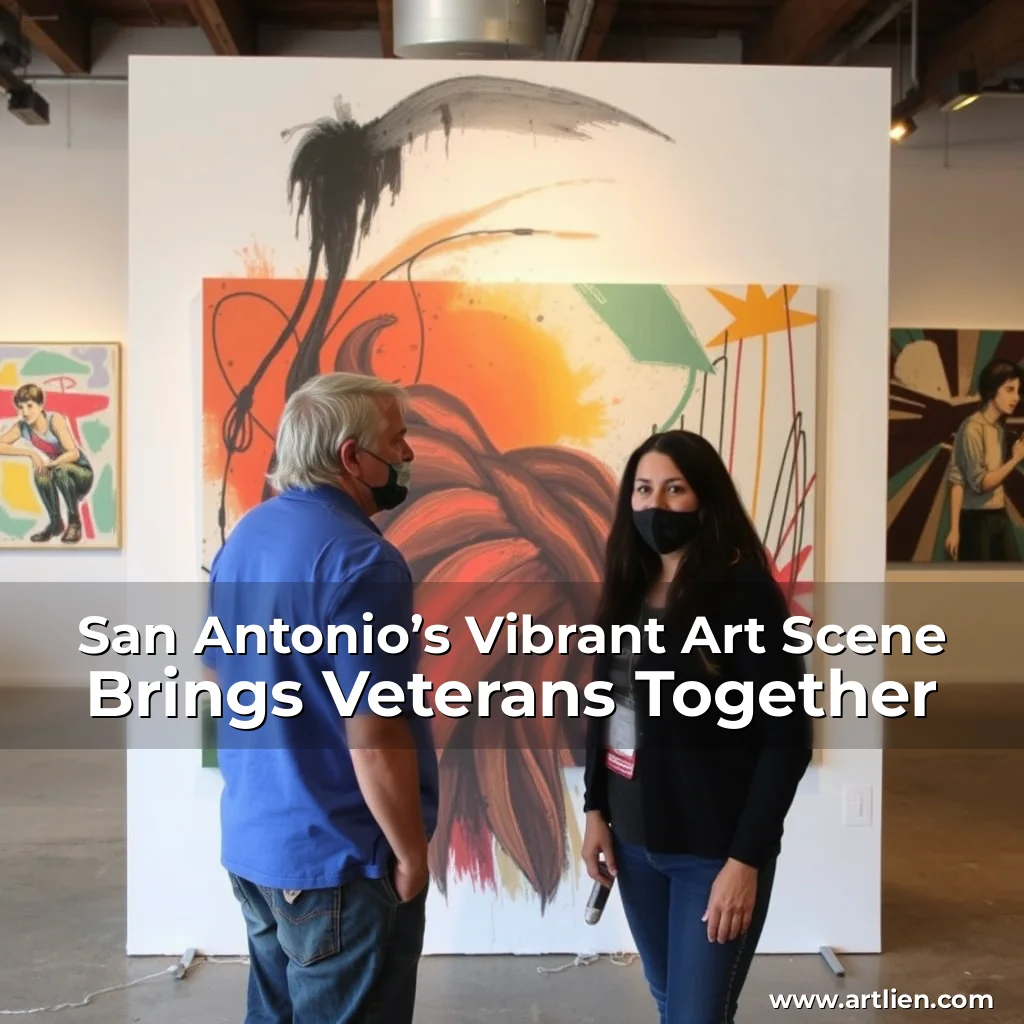 Artistic representation for San Antonio’s Vibrant Art Scene Brings Veterans Together