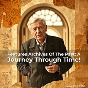 Artistic representation for Features Archives Of The Past: A Journey Through Time!