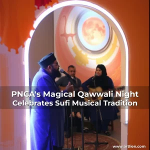 Artistic representation for PNCA's Magical Qawwali Night Celebrates Sufi Musical Tradition