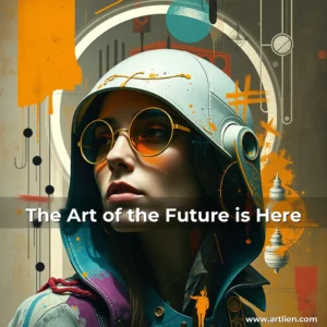 Artistic representation for The Art of the Future is Here