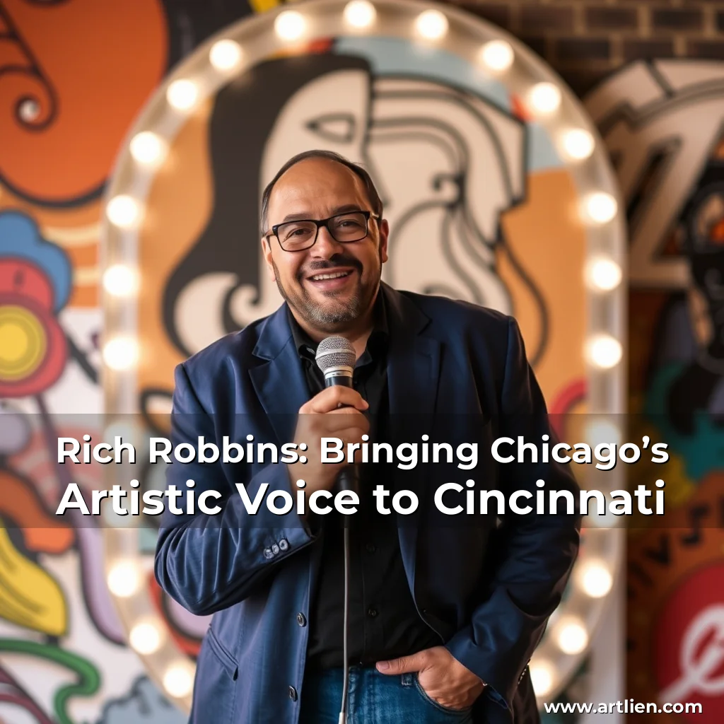 Artistic representation for Rich Robbins: Bringing Chicago’s Artistic Voice to Cincinnati