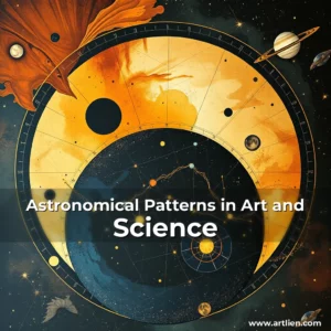 Artistic representation for Astronomical Patterns in Art and Science