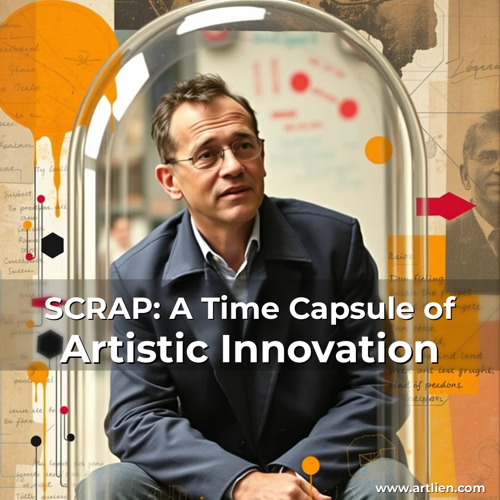 Artistic representation for SCRAP: A Time Capsule of Artistic Innovation