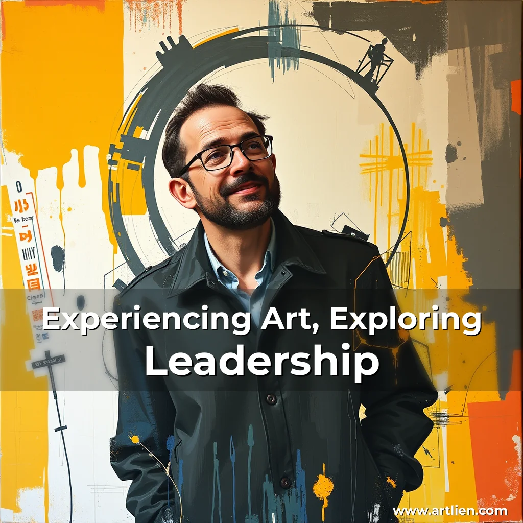 Artistic representation for Experiencing Art, Exploring Leadership