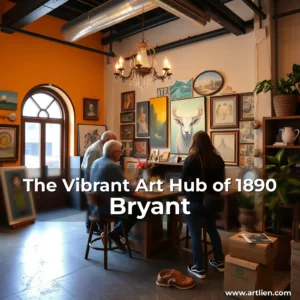 Artistic representation for The Vibrant Art Hub of 1890 Bryant