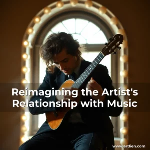 Artistic representation for Reimagining the Artist's Relationship with Music