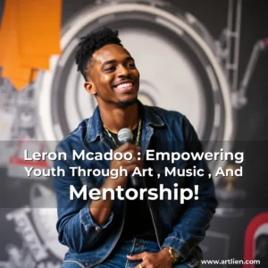 Artistic representation for Leron Mcadoo : Empowering Youth Through Art , Music , And Mentorship!