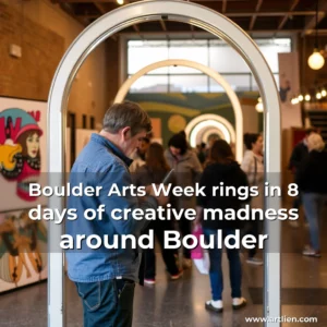 Artistic representation for Boulder Arts Week rings in 8 days of creative madness around Boulder