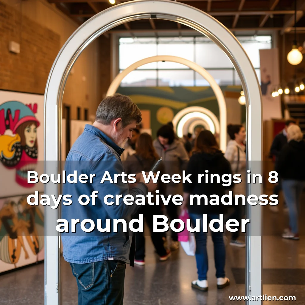 Artistic representation for Boulder Arts Week rings in 8 days of creative madness around Boulder