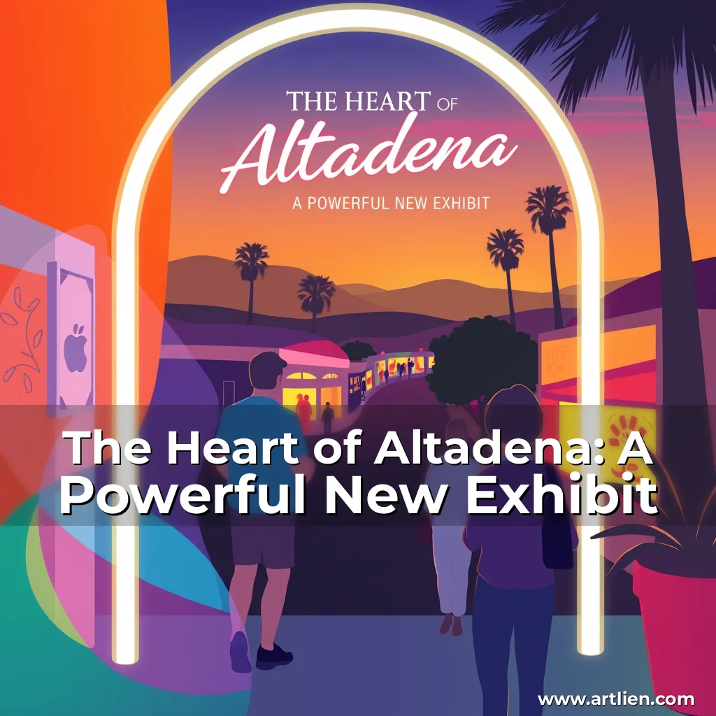 Artistic representation for The Heart of Altadena: A Powerful New Exhibit