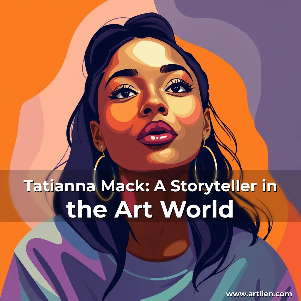 Artistic representation for Tatianna Mack: A Storyteller in the Art World