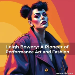 Artistic representation for Leigh Bowery: A Pioneer of Performance Art and Fashion