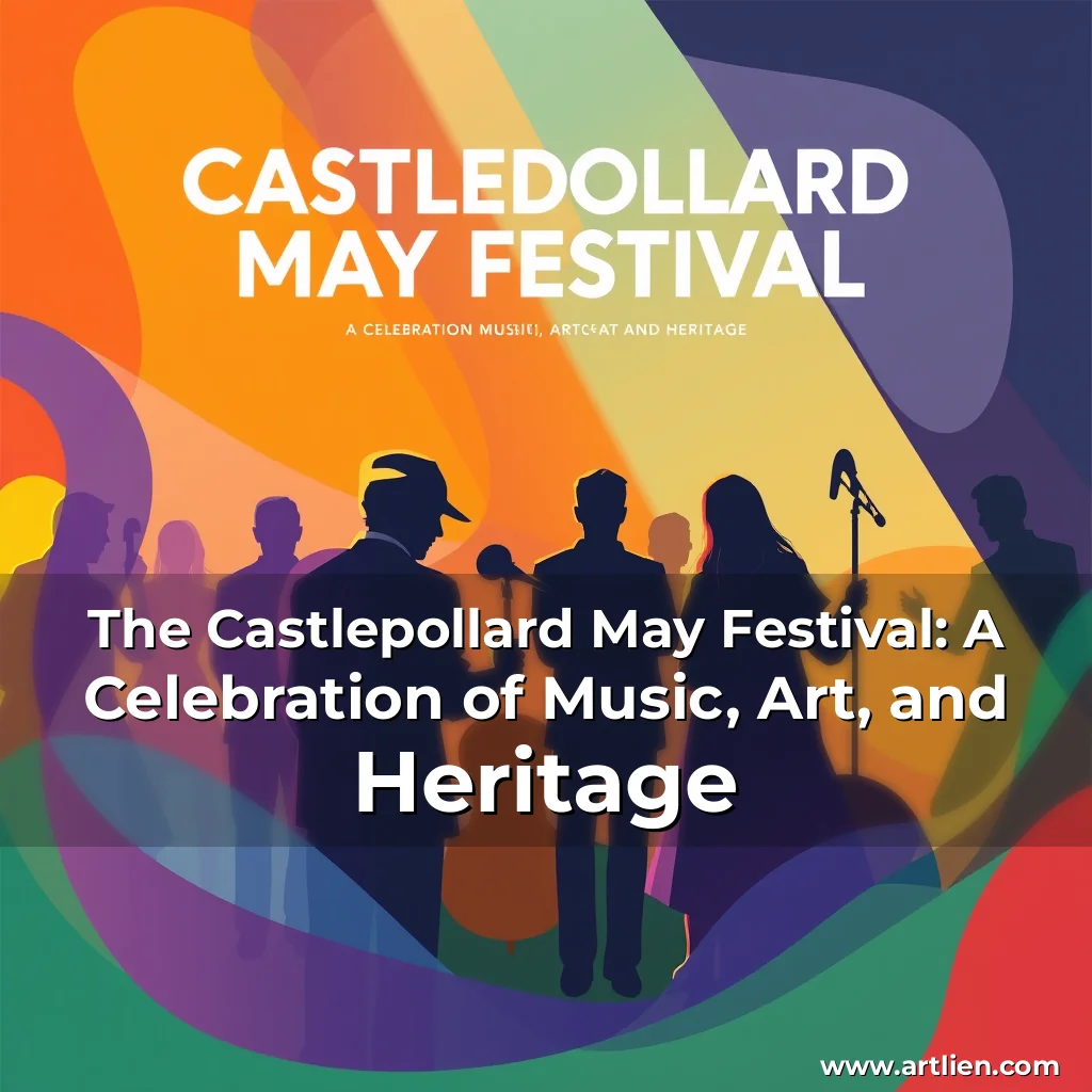 Artistic representation for The Castlepollard May Festival: A Celebration of Music, Art, and Heritage