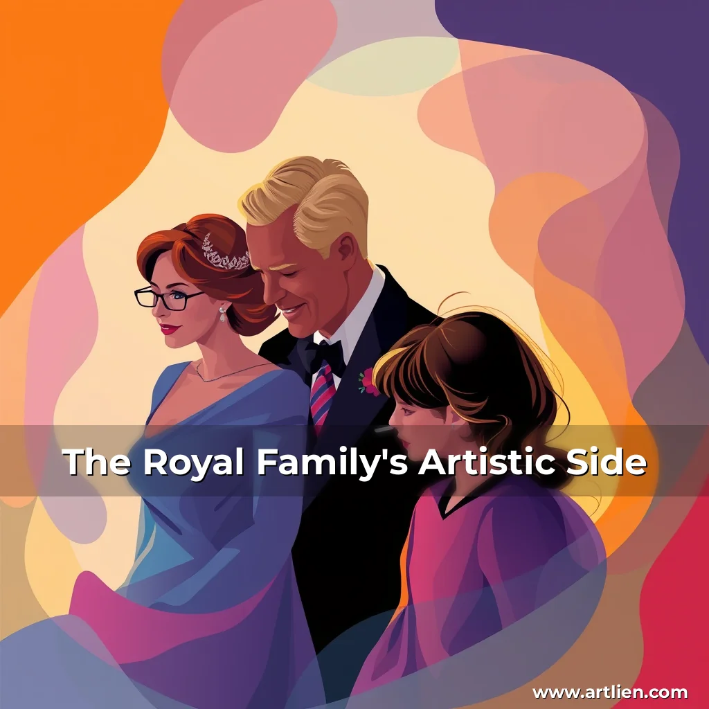 Artistic representation for The Royal Family's Artistic Side