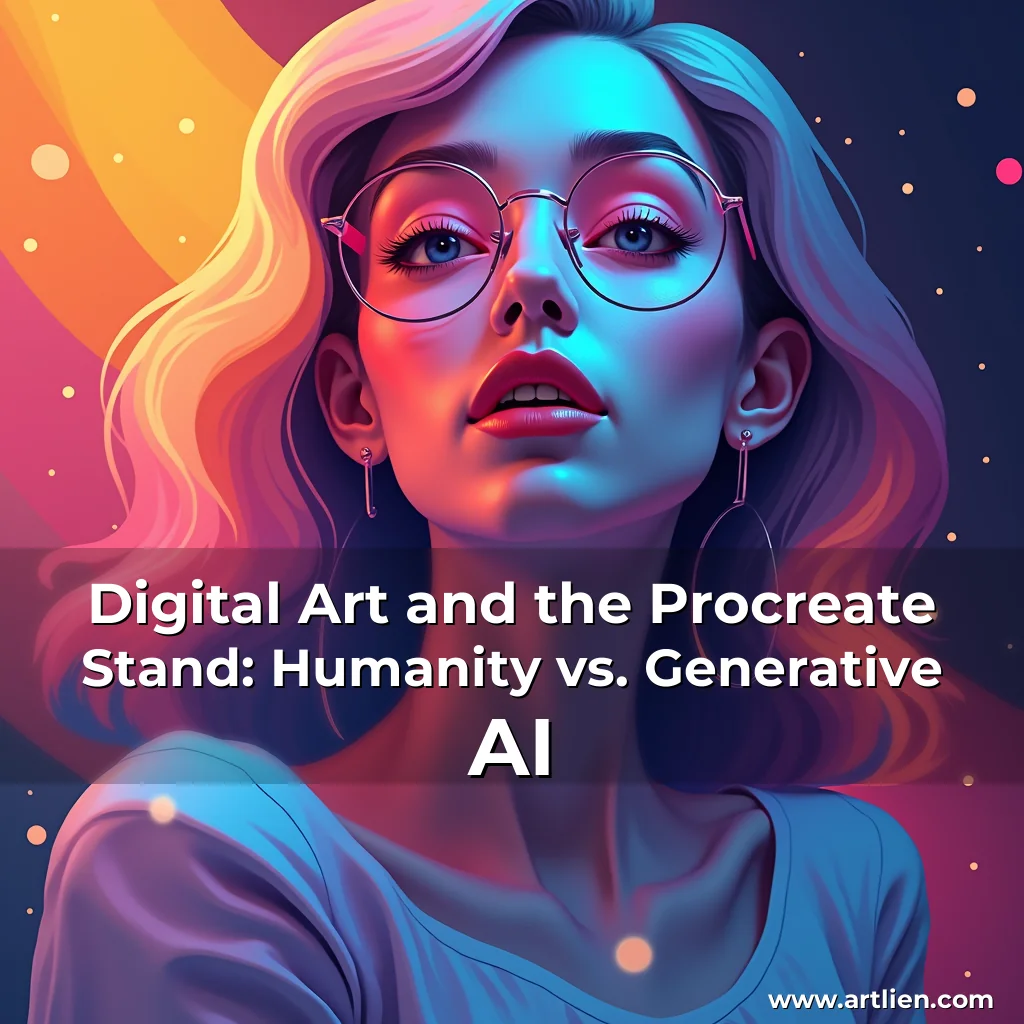 Artistic representation for Digital Art and the Procreate Stand: Humanity vs. Generative AI