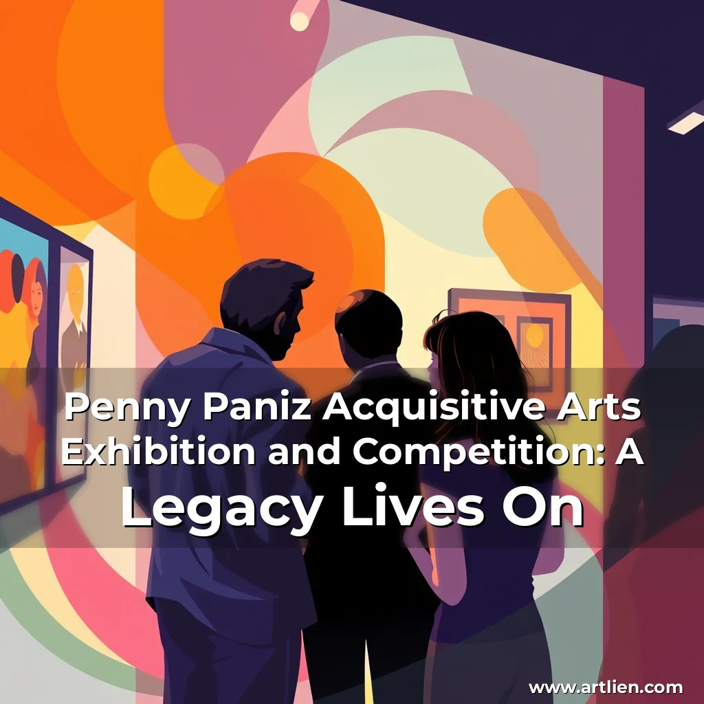 Artistic representation for Penny Paniz Acquisitive Arts Exhibition and Competition: A Legacy Lives On