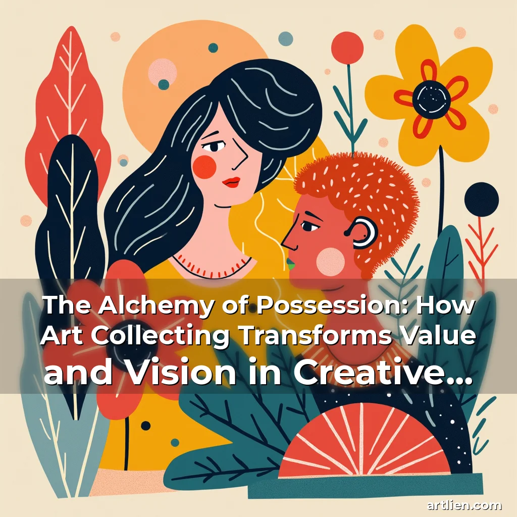 Artistic representation for The Alchemy of Possession: How Art Collecting Transforms Value and Vision in Creative Communities