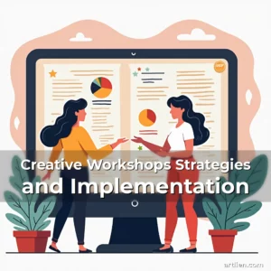 Artistic representation for Creative Workshops Strategies and Implementation