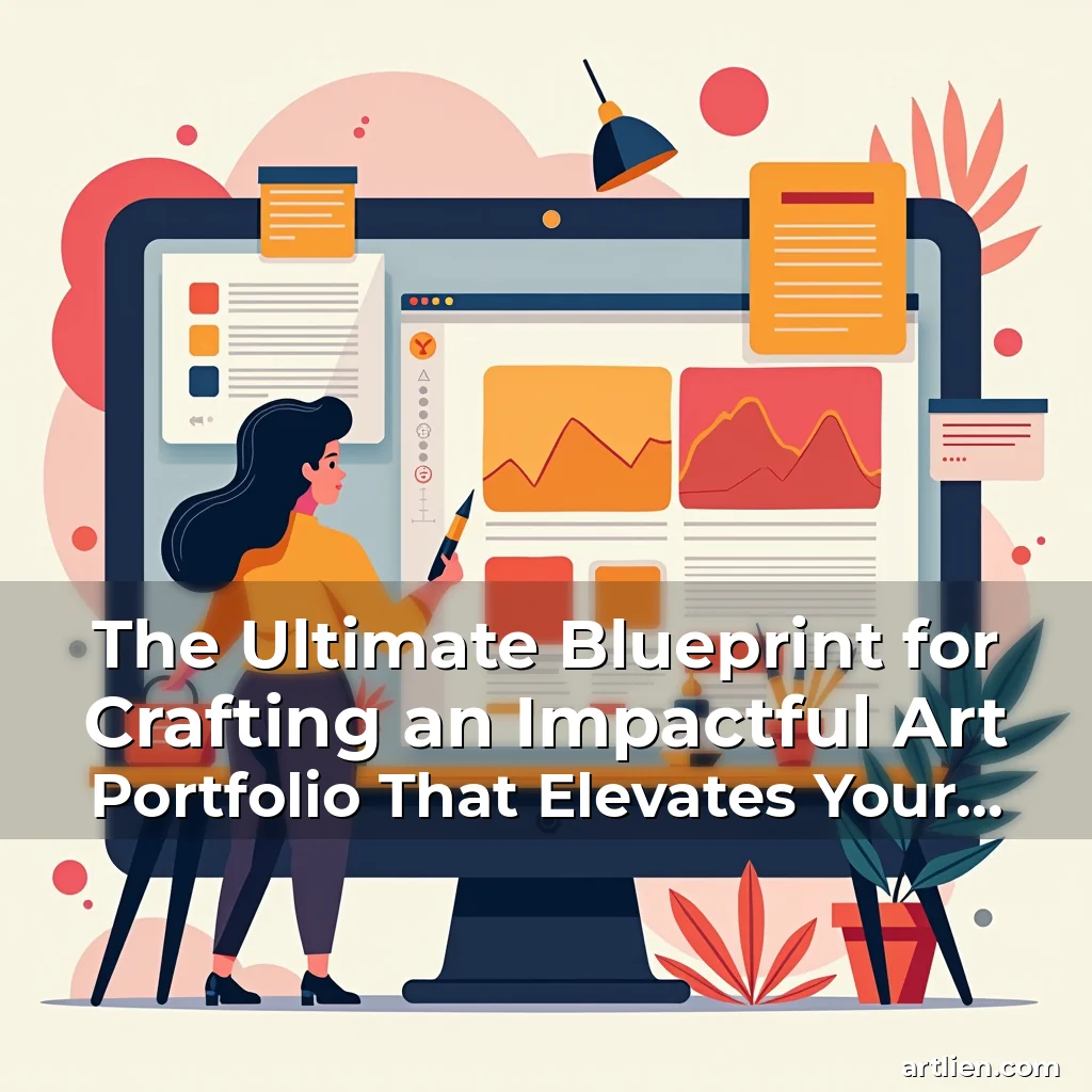 Artistic representation for The Ultimate Blueprint for Crafting an Impactful Art Portfolio That Elevates Your Creative Career