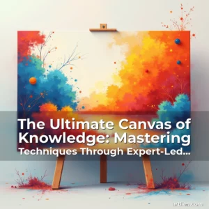 Artistic representation for The Ultimate Canvas of Knowledge: Mastering Techniques Through Expert-Led Art Tutorials
