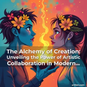 Artistic representation for The Alchemy of Creation: Unveiling the Power of Artistic Collaboration in Modern Creativity