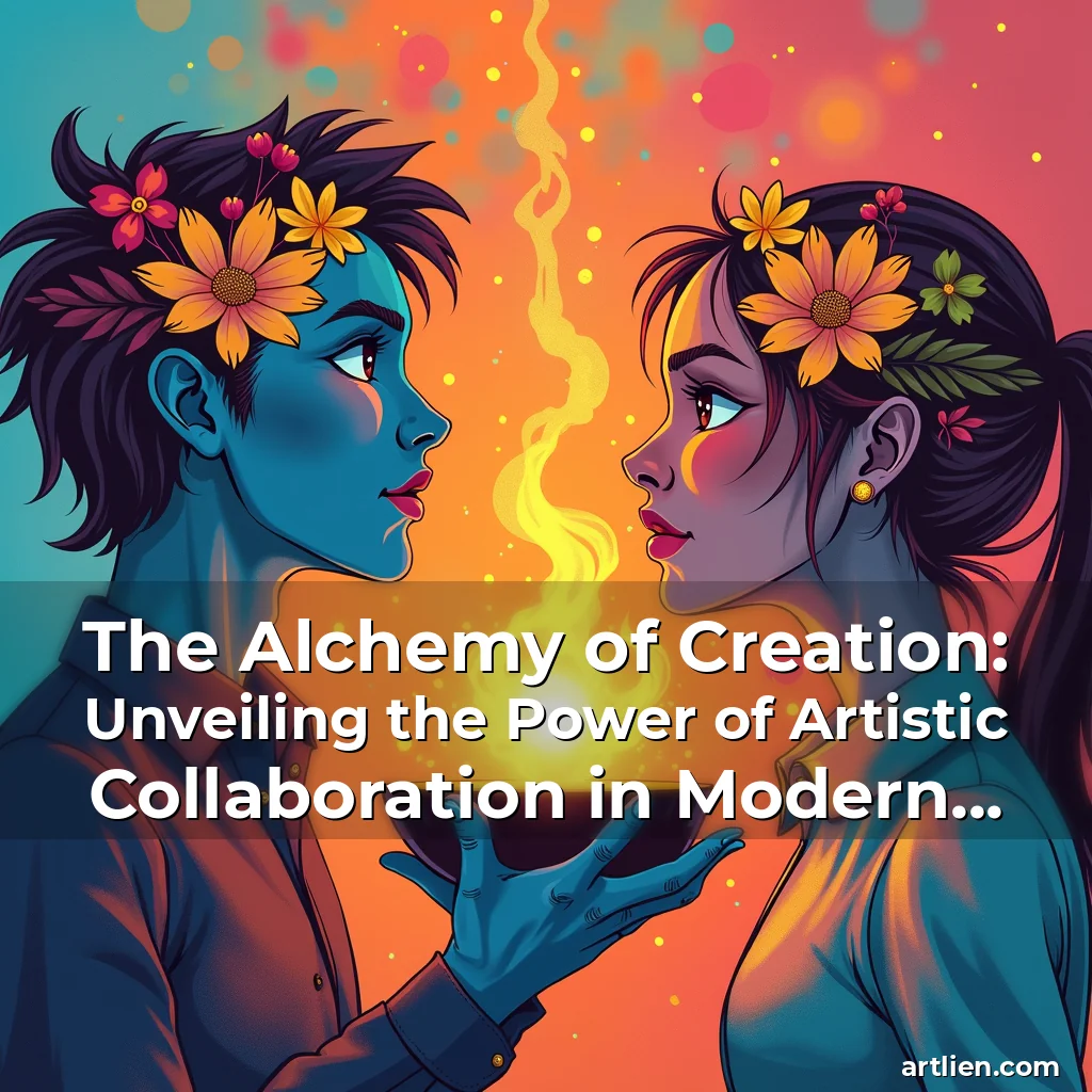 Artistic representation for The Alchemy of Creation: Unveiling the Power of Artistic Collaboration in Modern Creativity