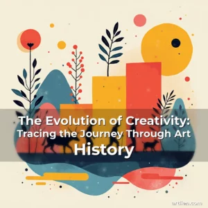 Artistic representation for The Evolution of Creativity: Tracing the Journey Through Art History